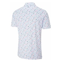 PING Julian Herren Poloshirt, white multi