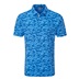 PING Julian Herren Poloshirt, tidal blue multi