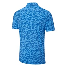 PING Julian Herren Poloshirt, tidal blue multi