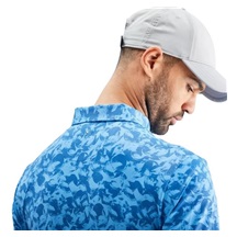 PING Julian Herren Poloshirt, tidal blue multi