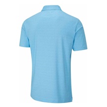 PING Julian Herren Poloshirt, crystal blue multi