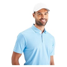PING Julian Herren Poloshirt, crystal blue multi