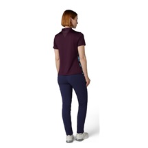 Callaway Stemmed Floral Damen Poloshirt, potent purple