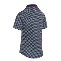 Callaway Mini Geo Floral Damen Poloshirt, dunkelblau