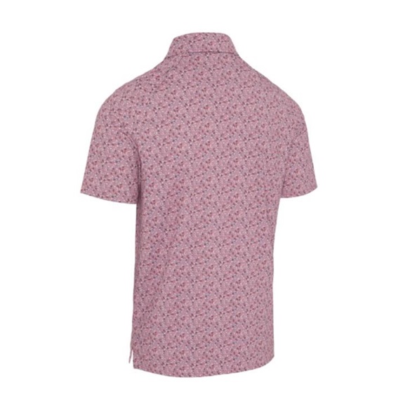 Callaway Novelty Confetti Print Herren Poloshirt, mesa rose