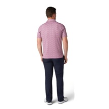 Callaway Novelty Confetti Print Herren Poloshirt, mesa rose