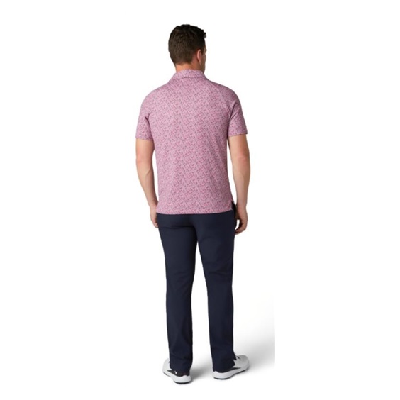 Callaway Novelty Confetti Print Herren Poloshirt, mesa rose
