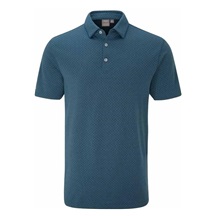 PING Geo Camo Herren Poloshirt, blue fusion multi