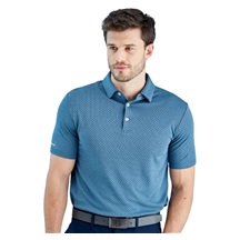 PING Geo Camo Herren Poloshirt, blue fusion multi
