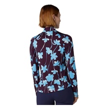 Callaway Stemmed Floral Sun Protection Damen Top, potent purple
