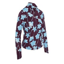 Callaway Stemmed Floral Sun Protection Damen Top, potent purple