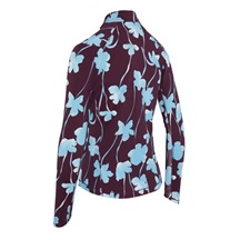 Callaway Stemmed Floral Sun Protection Damen Top, potent purple