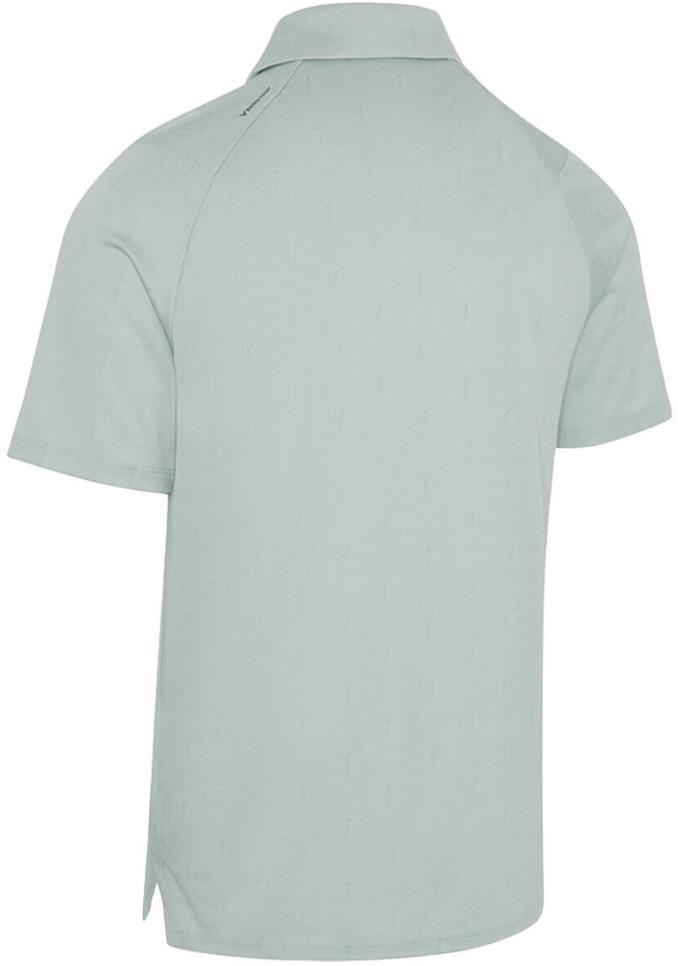 Callaway Chev Twill Jacquard Herren Poloshirt, aquifer