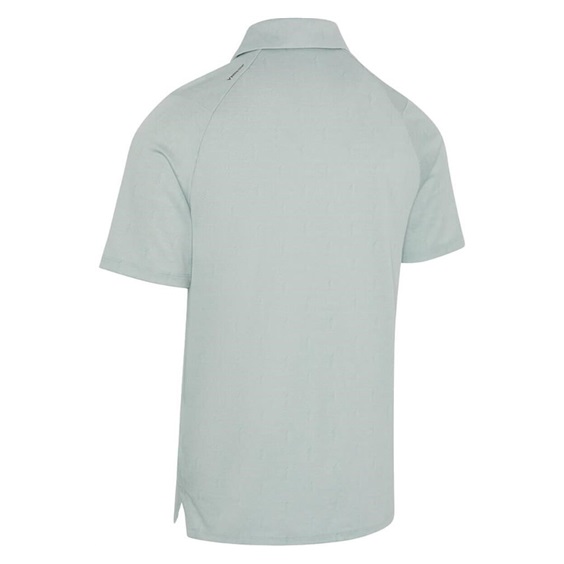 Callaway Chev Twill Jacquard Herren Poloshirt, aquifer