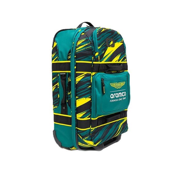 Ogio Alpha Layover Aston Martin F1 Team 44L Reisetasche, green