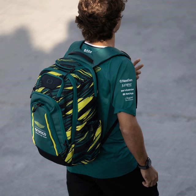 Ogio Gambit Pro Backpack 25L Aston Martin F1 Team Rucksack, green