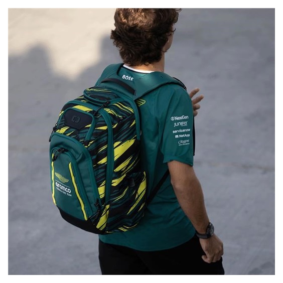 Ogio Gambit Pro Backpack 25L Aston Martin F1 Team Rucksack, green