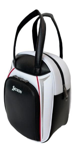 Srixon Shag Balltasche, schwarz/weiss