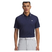 Under Armour Playoff Sport Jacqaurd Herren Poloshirt, dunkelblau