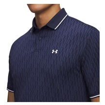 Under Armour Playoff Sport Jacqaurd Herren Poloshirt, dunkelblau