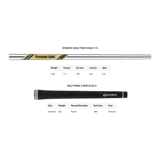 Taylormade MG5 Charcoal Wedge, Stahl