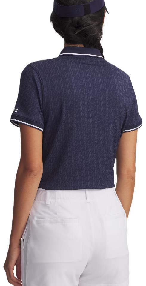 Under Armour Playoff Jacquard Damen Poloshirt, dunkelblau