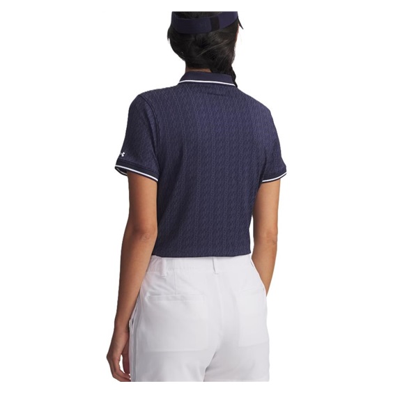 Under Armour Playoff Jacquard Damen Poloshirt, dunkelblau