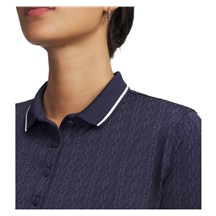Under Armour Playoff Jacquard Damen Poloshirt, dunkelblau