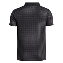 Under Armour Matchplay Printed Junior Poloshirt, black/castlerock