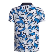 Under Armour Matchplay Printed Junior Poloshirt, midnight navy/blue atlantis