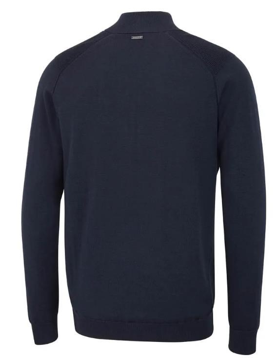 Ping Murphy Lined full zip męski sweter, dunkelblau