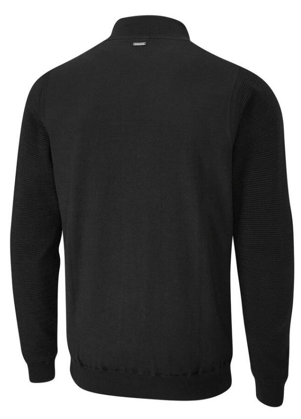 Ping Croy Lined Half Zip męski sweter, schwarz