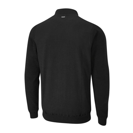 Ping Croy Lined Half Zip męski sweter, schwarz