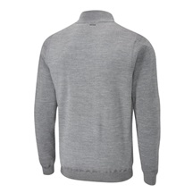 Ping Croy Lined Half Zip męski sweter, french grey marl