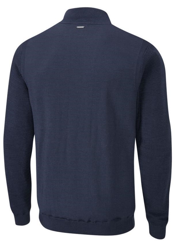 Ping Croy Lined Half Zip męski sweter, oxford blue
