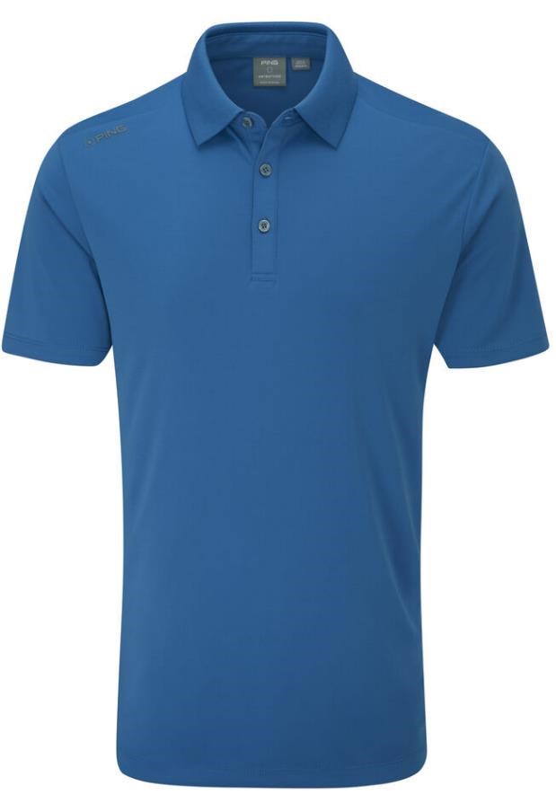 PING Lindum Herren Poloshirt, tidal blue