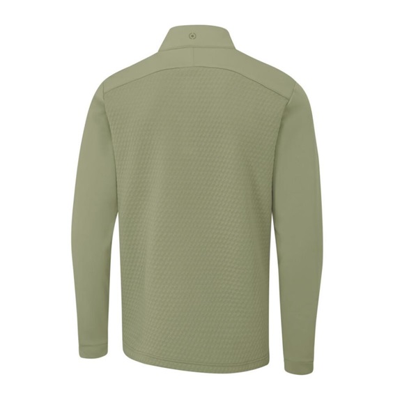 Ping Nolan Quarter Zip Fleece Herren Sweatshirt, lichen