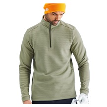 Ping Nolan Quarter Zip Fleece Herren Sweatshirt, lichen