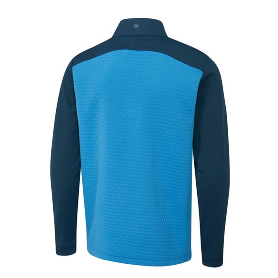 Ping Nolan Quarter Zip Fleece Herren Sweatshirt, blau