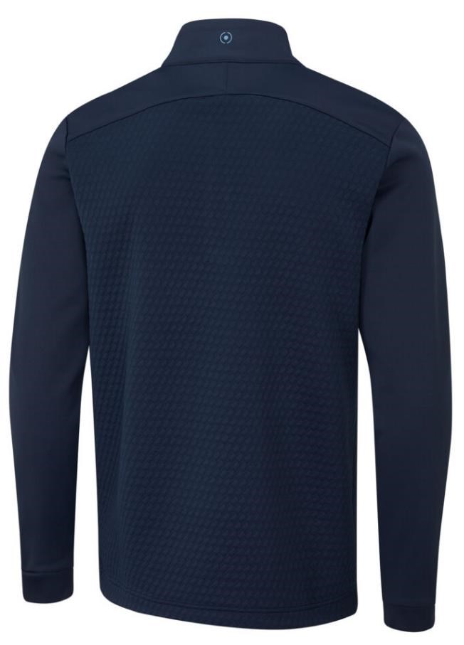 Ping Nolan Quarter Zip Fleece Herren Sweatshirt, dunkelblau