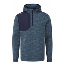 Ping Nexa Hooded half zip fleece Herren Sweatshirt, blue fusion/navy