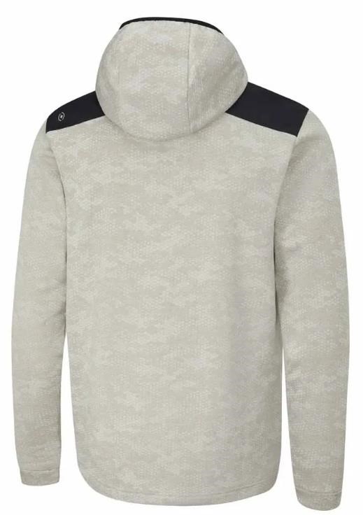 Ping Nexa Hooded half zip fleece Herren Sweatshirt, willow/black