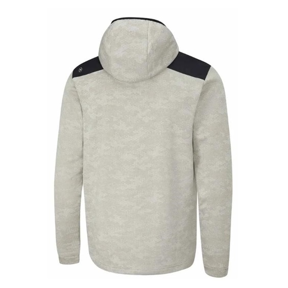Ping Nexa Hooded half zip fleece Herren Sweatshirt, willow/black