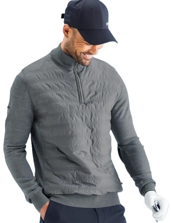Ping Connell Hybrid męski sweter, grau