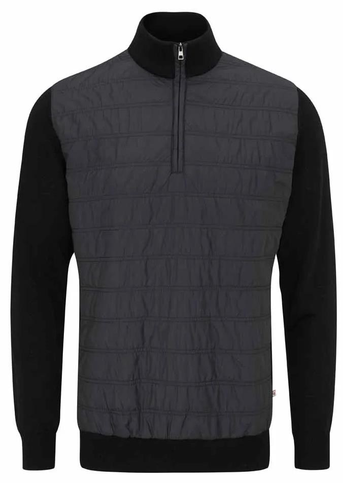 Ping Connell Hybrid męski sweter, schwarz