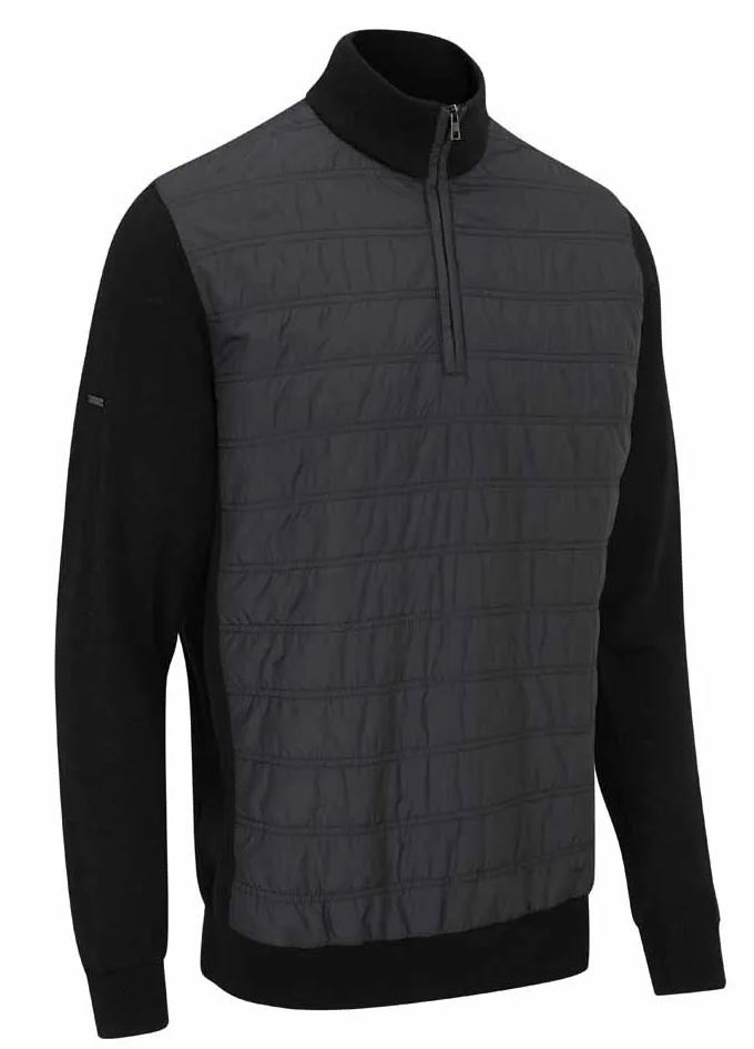 Ping Connell Hybrid męski sweter, schwarz