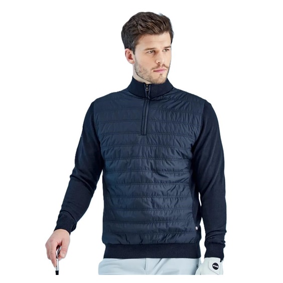 Ping Connell Hybrid męski sweter, dunkelblau