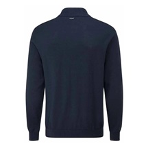 Ping Dorset Quarter zip męski sweter, dunkelblau