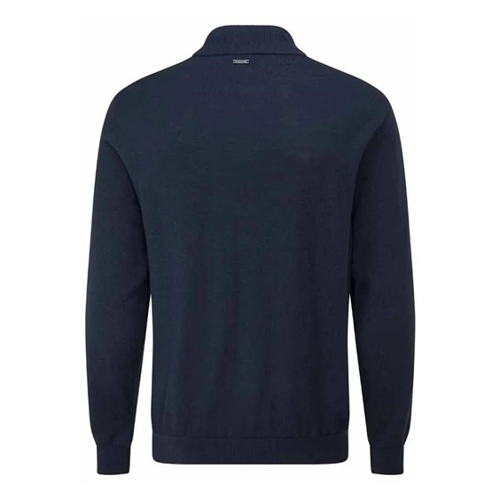 Ping Dorset Quarter zip męski sweter, dunkelblau
