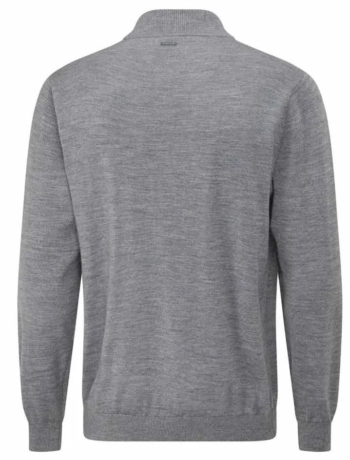 Ping Dorset Quarter zip męski sweter, grau